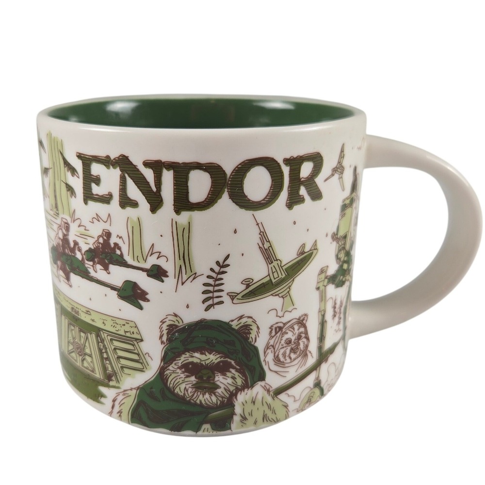 Starbucks Been There Series Star Wars Endor 14oz Mug 2021 Disney Lucasfilm